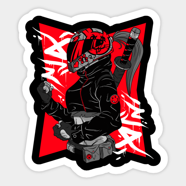 ninja girl Sticker by Istanbul